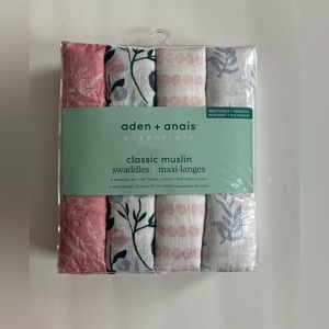 Aden + Anais 4 Muslin Swaddles